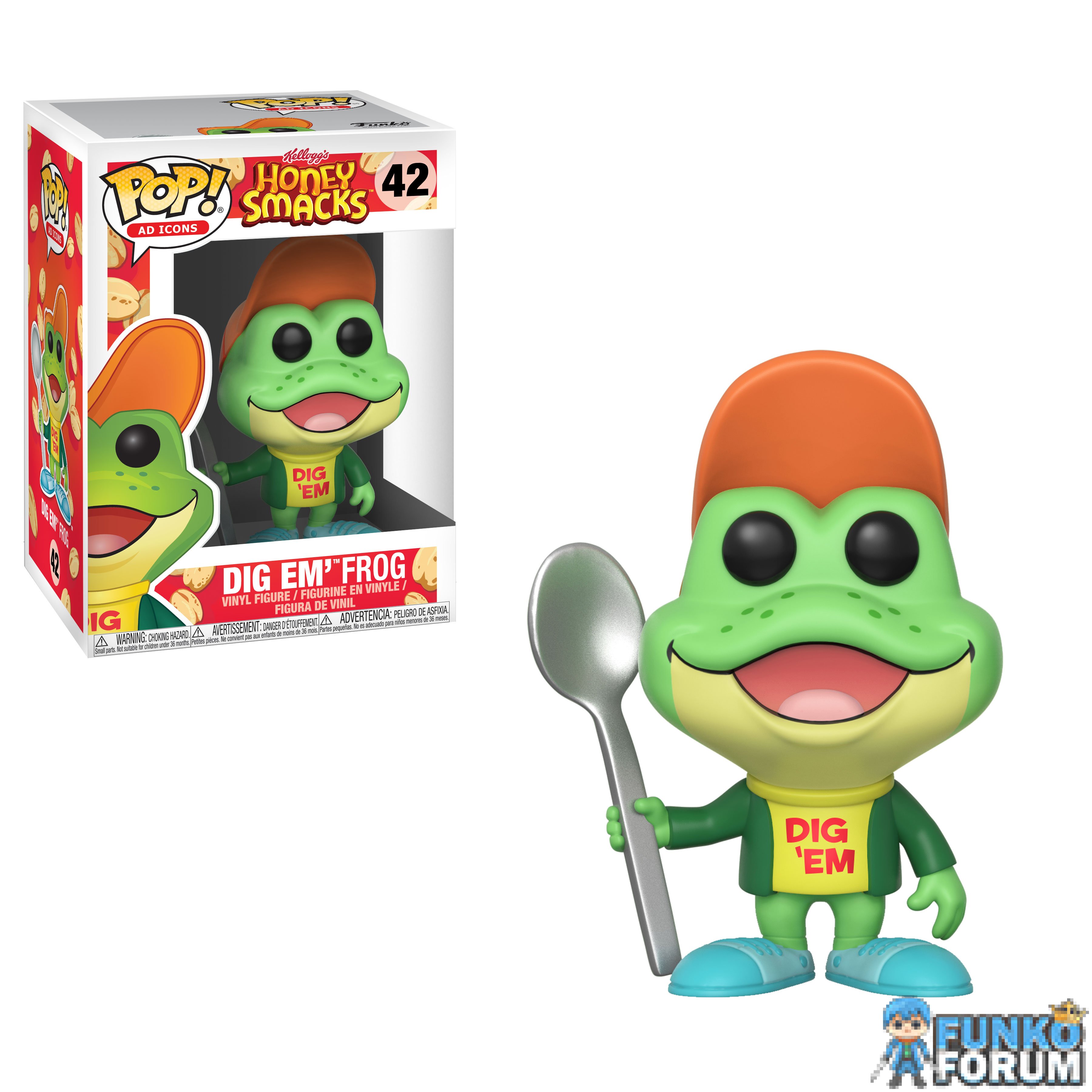 Funko Pop! Ad Icons Dig Em Frog is #42